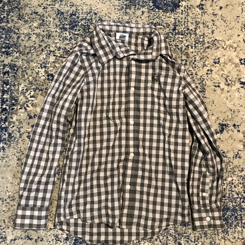 Boys plaid button up
